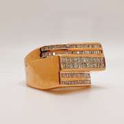 Gent's 14kt Solid Gold & 2.0 Carat Diamond Ring