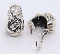 David Yurman Woven Cable Earrings