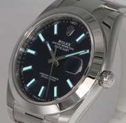 Rolex Datejust 41mm Blue Dial Watch