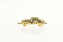 14K Yellow Gold 3D Articulated 1940's Car Opening Doors Charm/Pendant