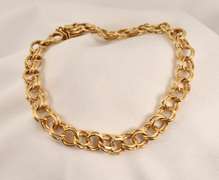 Estate 14k Charm Bracelet