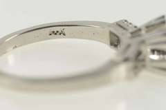14K White Gold Vintage NOS 1950's 4.6mm Engagement Setting Ring