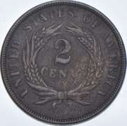 1865 Two-Cent Piece
