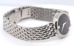 Movado Black Dial Quartz Watch