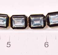 Beautiful 38.50CTW Blue Topaz Bracelet in Sterling Silver