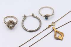 Lot of Vintage Sterling Silver Jewelry
