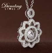 Beautiful big dancing stone Pendant