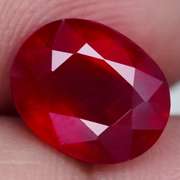 Glistening 4.28ct blood red Ruby