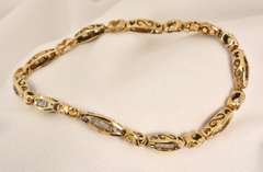 Sweet Daimond Baguette Bracelet