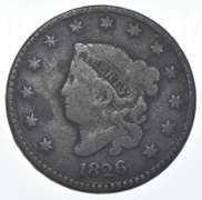 1826 Matron Head Large Cent