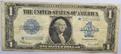 $1 Series of 1923 Star Silver Certificate