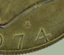 1974-S Eisenhower Dollar Silver $1 Coin