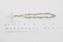 Sterling Silver Handheld Rosary From Mexico.