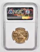 AU58 1994 $25 American Gold Eagle - 1/2 Oz. .999 Fine Gold Graded NGC