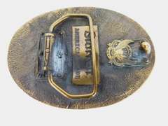 Starrett USA Heavy Brass Belt Buckle