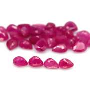 Heated only! 12.36ct violet red Ruby set