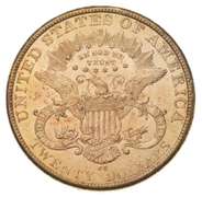 1892-CC Liberty Head Gold Double Eagle
