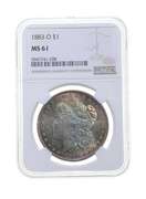 MS61 1883-O Morgan Silver Dollar - Graded NGC
