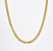 Practical 14k Anchor Link Necklace