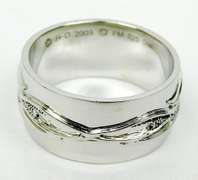 2009 Sterling Harley-Davidson Men's Ring, Size 14.5
