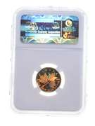SP69 2001 $10 Canada Gold Maple Leaf - Hologram - Graded NGC