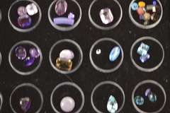 Loos Gemstones Tray Lot