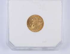1911 $2.50 Indian Head Gold Quarter Eagle