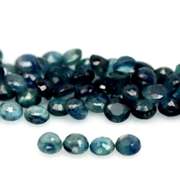 Glistening 7.34ct royal blue Sapphire set