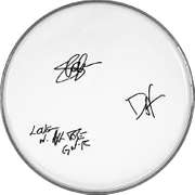 Guns N Roses Autographed Facsimile Drum Head