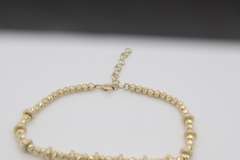 Vintage Sterling Silver Ball Bracelet