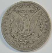 Key date 1878-CC Morgan Silver Dollar. Nice circ
