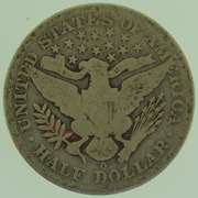1906-O Barber Half Dollar