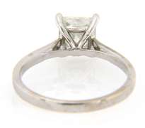White Gold 2.02ct Diamond Solitaire Engagement Ring