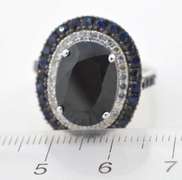 Fabulous Sapphire & Diamond Cocktail Ring