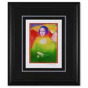 Peter Max, "Mona Lisa II" Framed Limited Edition Lithograph, Numbered 394/500 and Hand Signed with Certificate of Authenticity.