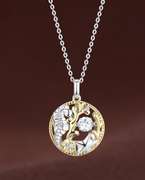 Sea Life two tone Dancing Pendant
