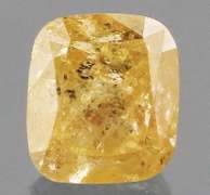 Rare .51ct cushion cut golden Diamond