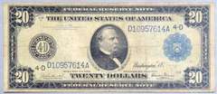 Series 1914 $20 Cleveland Fed Reserve Note Fine 15 Rickey Collection