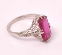 Amazing Vintage Ruby Ring in 14KT