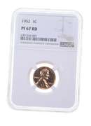 PF67 RD 1952 Lincoln Wheat Cent - Graded NGC