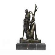 Jazz Dancer Dance Bronze Figurine Sculpture