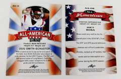 2 Leaf All-American Football Cards