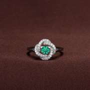 Promise Of Love Ring In Swarovski Emerald