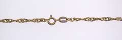 Mexican Sterling Silver Rope Chain And Filigree Pendant
