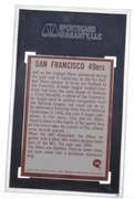 1967 Philadelphia #180 San Francisco 49'ers - SGC 96 MINT 9