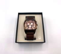 Brown Bulova Croton Watch