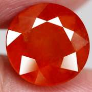 Fiery 5.53ct top red orange Spessartite Garnet