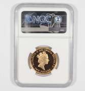 PF70 UCAM 1986 Great Britain 2 Gold Pounds Commonwealth Games NGC