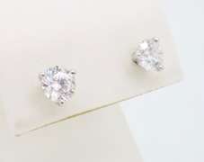 Classic 1.50CTW Diamond Stud Earrings