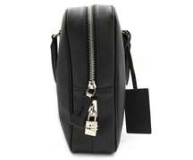 Prada Saffiane Cross-stitched Leather Travel Bag